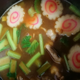 小松菜のカレースープ